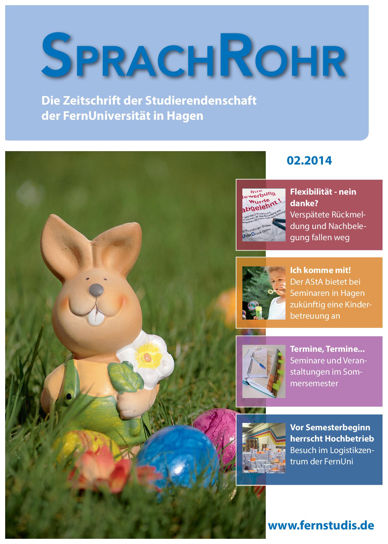 Vorschaubild SprachRohr 2/14